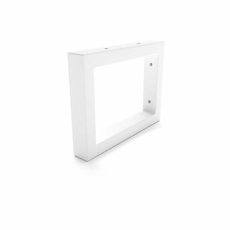 HEVVA Waschtischhalterung RHEIN 15 cm Hoch 20 cm Tief 1 Halter Weiß von HEVVA