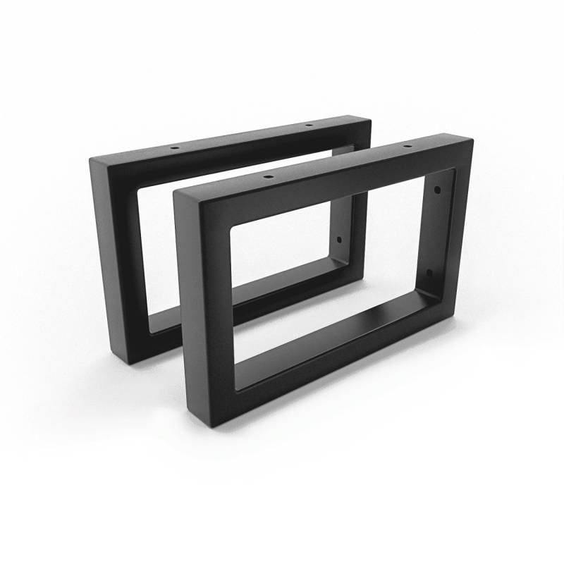 HEVVA Waschtischhalterung RHEIN 15 cm Hoch 25 cm Tief 2er Set Schwarz HEVVA Waschtischhalterung RHEIN 15 cm Hoch 25 cm Tief 2er Set Schwarz von HEVVA