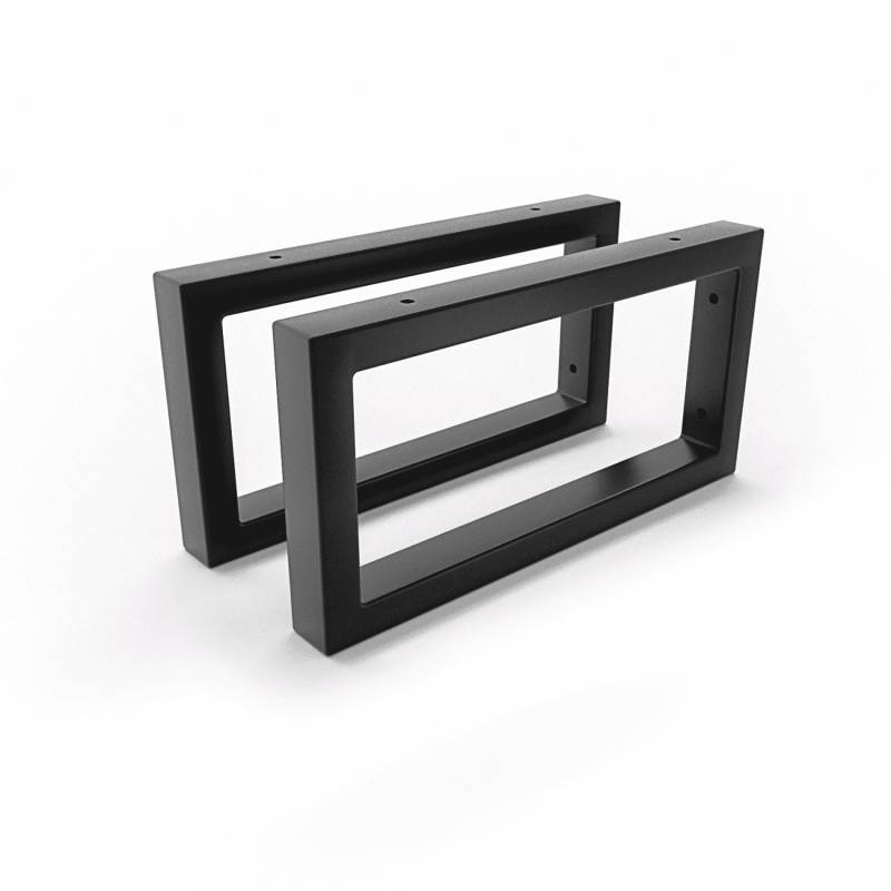 HEVVA Waschtischhalterung RHEIN 15 cm Hoch 30 cm Tief 2er Set Schwarz HEVVA Waschtischhalterung RHEIN 15 cm Hoch 30 cm Tief 2er Set Schwarz von HEVVA