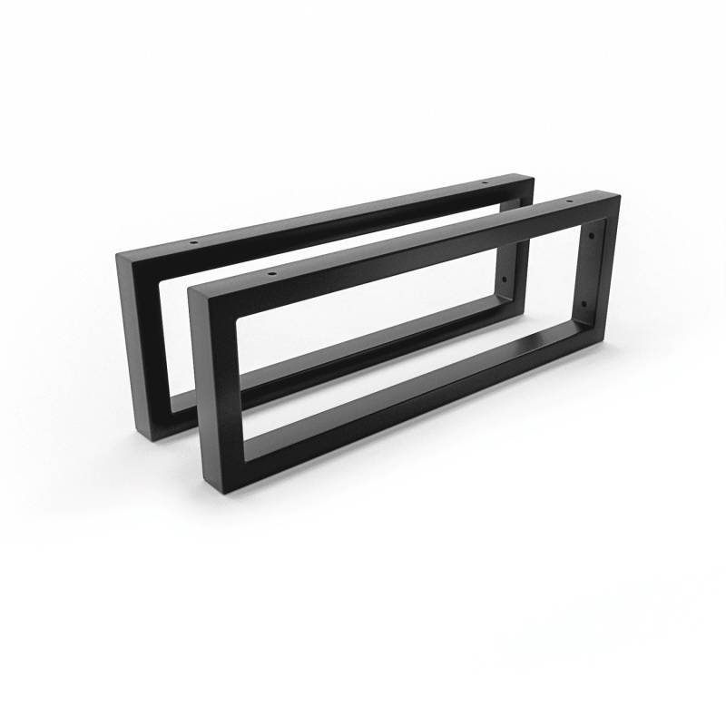 HEVVA Waschtischhalterung RHEIN 15 cm Hoch 45 cm Tief 2er Set Schwarz HEVVA Waschtischhalterung RHEIN 15 cm Hoch 45 cm Tief 2er Set Schwarz von HEVVA