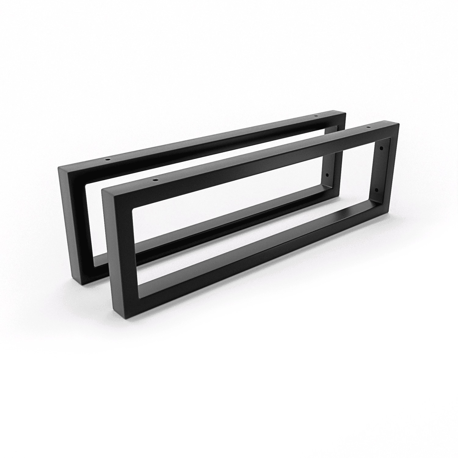 HEVVA Waschtischhalterung RHEIN 15 cm Hoch 50 cm Tief 2er Set Schwarz HEVVA Waschtischhalterung RHEIN 15 cm Hoch 50 cm Tief 2er Set Schwarz von HEVVA