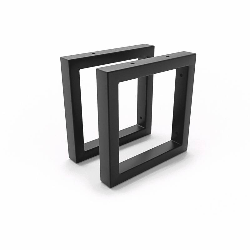 HEVVA Waschtischhalterung RHEIN 20 cm Hoch 20 cm Tief 2er Set Schwarz HEVVA Waschtischhalterung RHEIN 20 cm Hoch 20 cm Tief 2er Set Schwarz von HEVVA