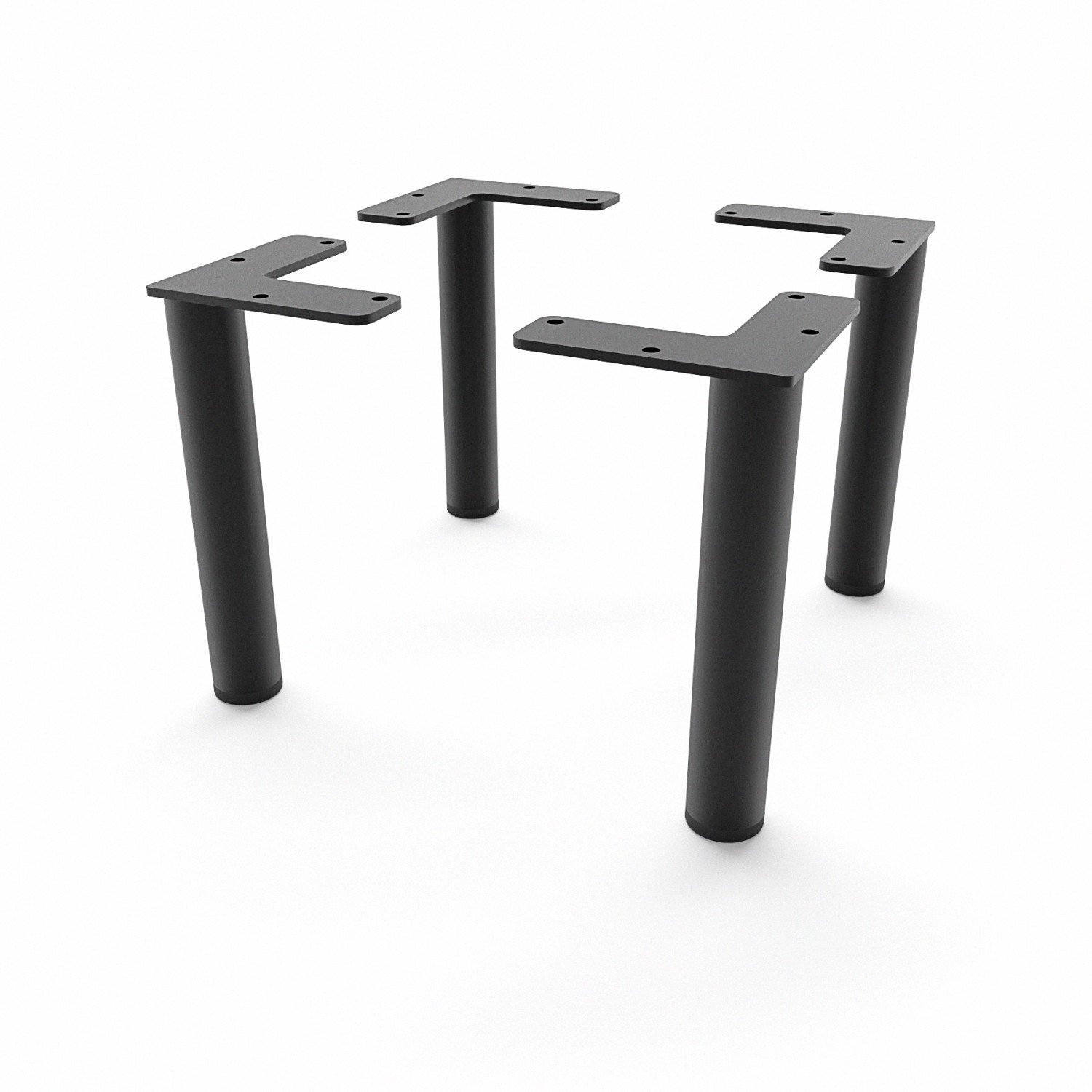 Hevva Möbelfüße LINZ Schwarz 15 cm Hoch 4er Set Hevva Möbelfüße LINZ Schwarz 15 cm Hoch 4er Set von HEVVA