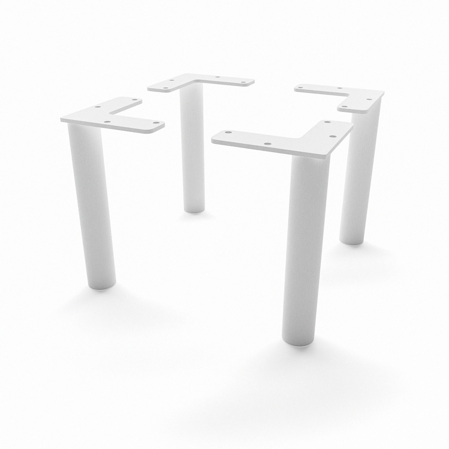 Hevva Möbelfüße LINZ Weiß 15 cm Hoch 4er Set Hevva Möbelfüße LINZ Weiß 15 cm Hoch 4er Set von HEVVA