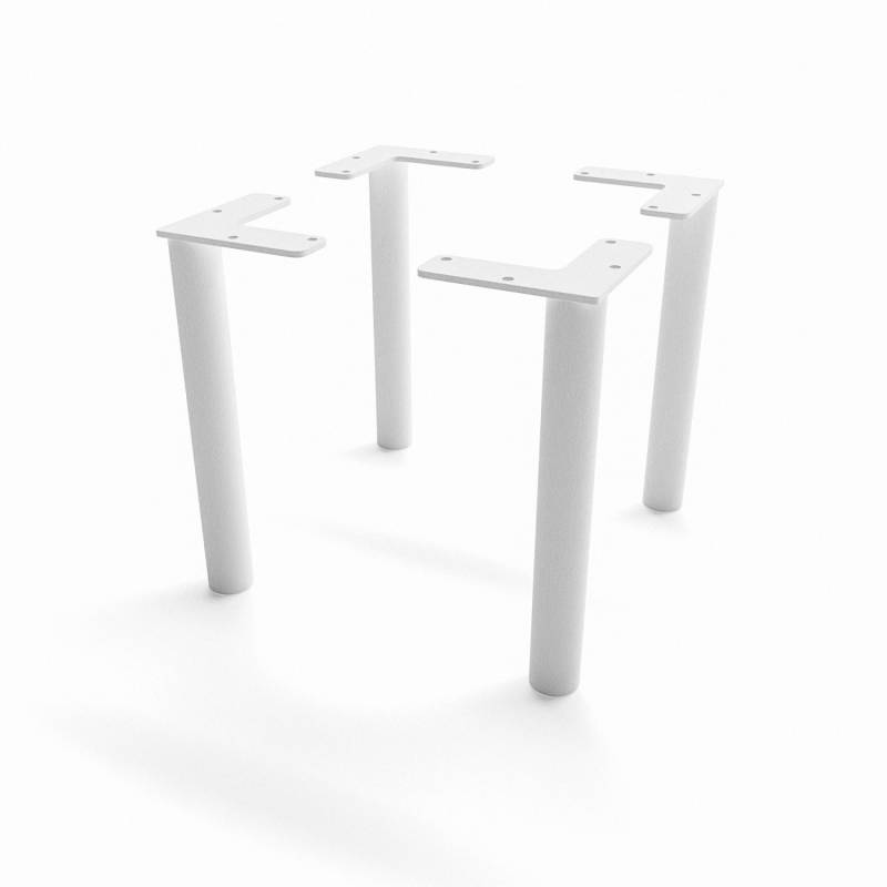 Hevva Möbelfüße LINZ Weiß 20 cm Hoch 4er Set von HEVVA