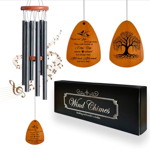 Gedenk-Windspiel, Gedenk-Windspiel für den Verlust eines geliebten Menschen, Beileids-Windspiel in Erinnerung, Geschenke für den Verlust von Vater, Mutter, Freunde, Baby-Familie Gedenk-Windspiel, Gedenk-Windspiel für den Verlust eines geliebten Menschen, Beileids-Windspiel in Erinnerung, Geschenke für den Verlust von Vater, Mutter, Freunde, Baby-Familie von HEWBE