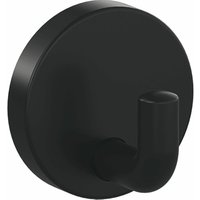 Mantelhaken Wandhaken ø 50 mm Polyamid tiefschwarz matt 1 Stück 477.90B010 - Hewi von HEWI