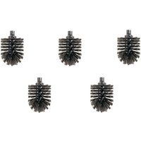 Hewi - Ersatzbürstenkopf schwarz 5 Stück Durchmesser 81 mm Bajonettverschluss von HEWI