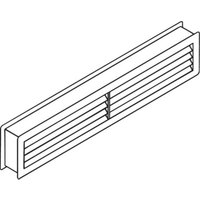 HEWI Lüftungsgitter aus Polystyrol, tiefschwz von HEWI