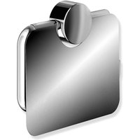 Hewi - wc Papierhalter mit Deckel Edelstahl verchromt, U-förmig, klappbar von HEWI