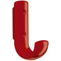 Mantelhaken HEWI 477.90.060 Höhe 72 mm, Polyamid rubinrot glänzend Mantelhaken HEWI 477.90.060 Höhe 72 mm, Polyamid rubinrot glänzend von HEWI