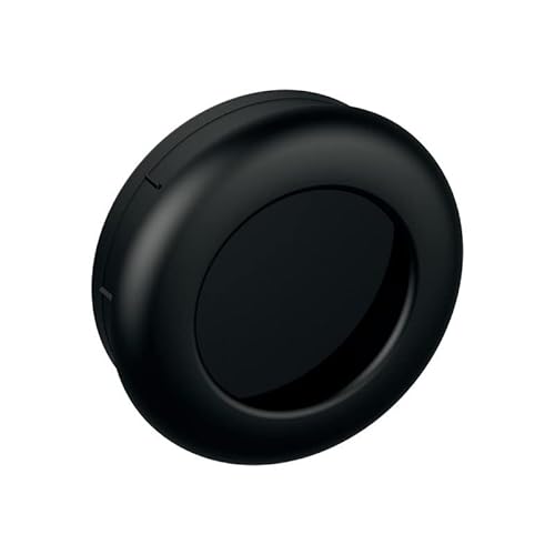 Schiebetürmuschel 538.60MLB Ku.90 tiefschwarz ma rd.f.HLT EL.-D.55mm HEWI von HEWI
