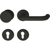 Hewi - Türbeschlag 111.23R/122.23 FH-Wechselgarnitur Türgriff für Innentür auf Rosette pz tiefschwarz Hewi - Türbeschlag 111.23R/122.23 FH-Wechselgarnitur Türgriff für Innentür auf Rosette pz tiefschwarz von HEWI