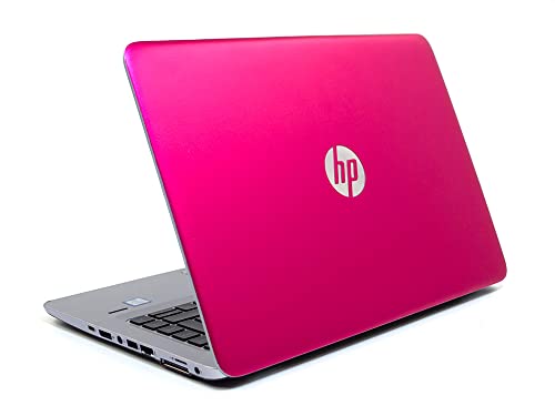 HEWLETT PACKARD HP Laptop 14 Zoll, Notebook 14 Zoll, EliteBook 840 G3, i5-6200U, 16GB RAM DDR4, 256GB SSD, QWERTZ Tastatur beleuchtet, Laptop Windows 10 Pro, 2 Jahre Garantie (Renewed) (Pink) von HEWLETT PACKARD
