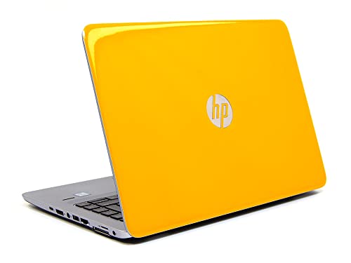 HP Laptop 14 Zoll, Notebook 14 Zoll, EliteBook 840 G3, i5-6200U, 8GB RAM DDR4, 512GB SSD, QWERTZ Tastatur beleuchtet, Laptop Windows 10 Pro, 2 Jahre Garantie (Renewed) (Gloss Signal Yellow) von HEWLETT PACKARD