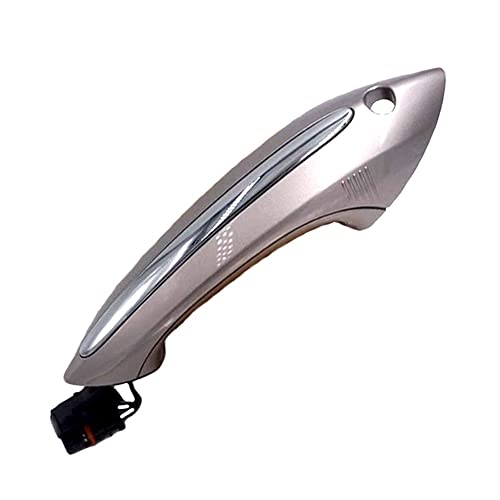 Auto-Außentürgriffe Auto Außen TÜRGRIFF Keyless Entry Vorne Hinten Links Rechts Für F07 F10 F06 F11 F01 F03 F04 Schwarz/Champagner/Perlweiß Türgriff(Champagne,Front right) von HEXEH