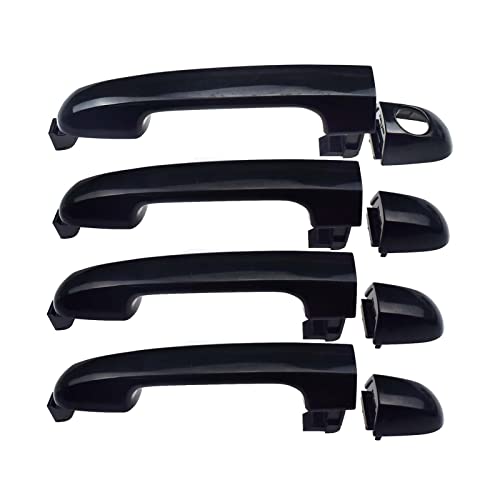 Auto-Außentürgriffe Links Rechts Vorne Hinten Außentürgriff 82651-1J000 83652-1J000 83652-1J000CA Autotürgriff Für HYUNDAI I20 2007-2014 Türgriff(Front Rear 4pcs) von HEXEH