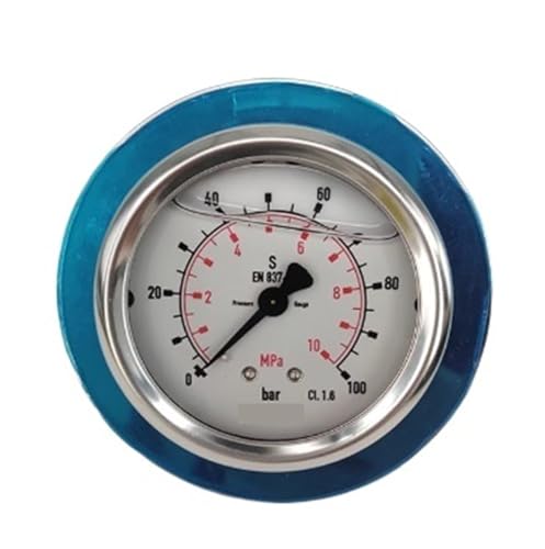 Differential Pressure Gauge EN837-1 213.53.063 0...100 Bar/0-10Mpa Axial 63mm G1/4 Transmitter For Factory Measurements, Industrial Applications, Etc von HEXEH