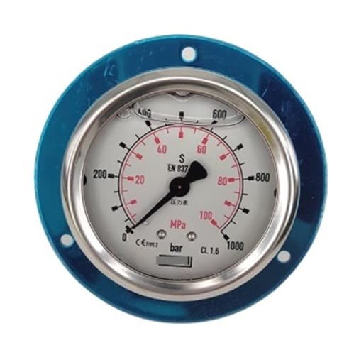 Differential Pressure Gauge EN837-1 213.53.063 0...1000 Bar/0...100Mpa Axial 63mm G1/4 Transmitter For Factory Measurements, Industrial Applications, Etc von HEXEH