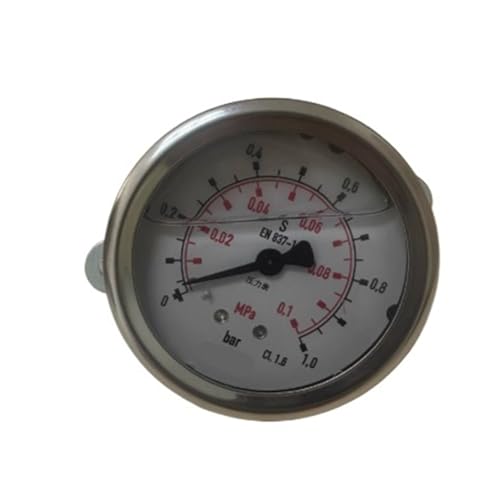 Differential Pressure Gauge EN837-1 213.53.063 0...1bar/0...0.1Mpa Axial 63mm G1/4 Transmitter For Factory Measurements, Industrial Applications, Etc von HEXEH