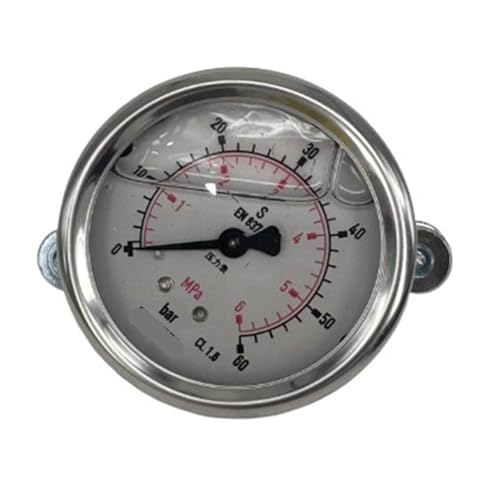 Differential Pressure Gauge EN837-1 213.53.063 0...60 Bar/0...6Mpa Axial 63mm G1/4 Transmitter For Factory Measurements, Industrial Applications, Etc von HEXEH