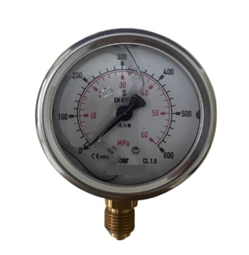 Differential Pressure Gauge EN837-1 213.53.063 0...600 Bar /0...60Mpa Radial 63mm G1/4 Transmitter For Factory Measurements, Industrial Applications, Etc von HEXEH