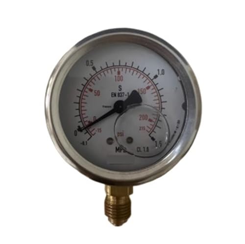 Differential Pressure Gauge EN837-1 213.53.063-1...+15 Bar/-0.1...+1.5Mpa Radial 63mm G1/4 Transmitter For Factory Measurements, Industrial Applications, Etc von HEXEH