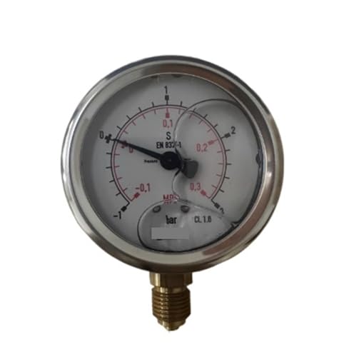 Differential Pressure Gauge EN837-1 213.53.063-1...+3 Bar/-0.1...+0.3Mpa 63mm G1/4 Radial Transmitter For Factory Measurements, Industrial Applications, Etc von HEXEH