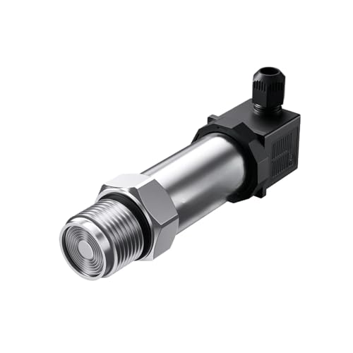Drucksensoren Hochpräziser Flachfilm-Drucktransmitter-Membrandrucksensor 4-20 mA Verwendet in der Industrie, Fabriken, etc.(0-5bar,Output 4-20mA) von HEXEH