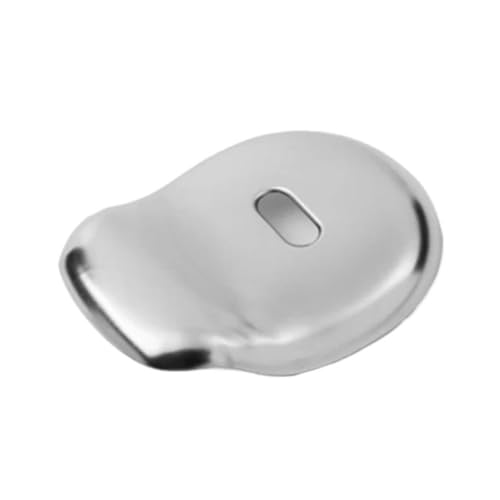 HEXEH Auto-Außentürgriffe Auto-Hintertürgriff-Aufkleber Zubehör Heckstoßstange Kofferraum Außenverkleidung Pull-Trim-Abdeckung Edelstahl Für Smart Für Fortwo 453 Türgriff(Silver) von HEXEH