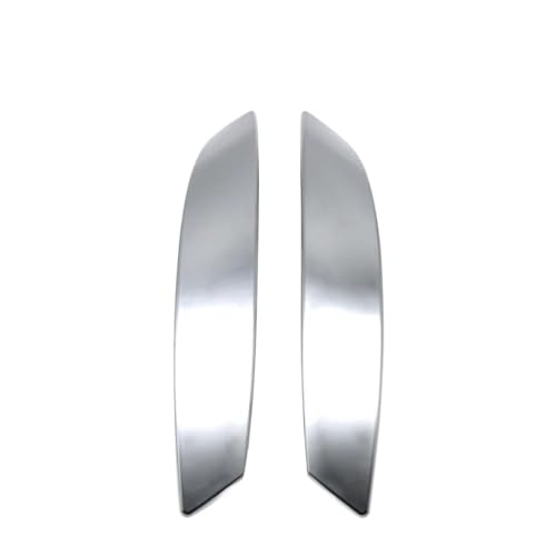 HEXEH Auto-Außentürgriffe LHD RHD Links-/Rechtslenker Carbon-Faser Ersatz-Besatz Für Innentürgriffabdeckung Für Z4 E85 E86 2002–2008 Türgriff(Polished Silver Set) von HEXEH