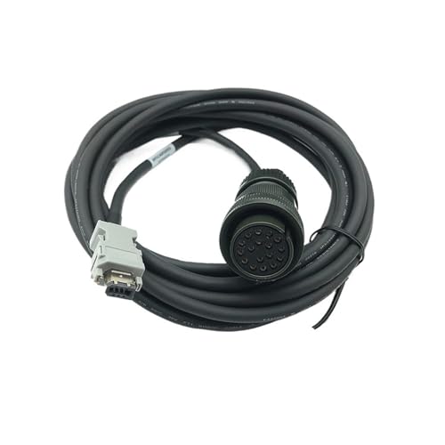 HEXEH Signal Feedback Cable Servo Encoder Cable MFECA0050ESD for A4 5 Series Motor(5M) von HEXEH