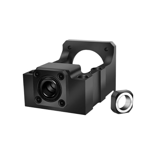 HM12-57 HM12-60 Schrittservomotor-Sitzschraubenstützlager, Feste integrierte Halterung for NEMA 23 NEMA 24 (Color : HM12-60-C5) von HEXEH