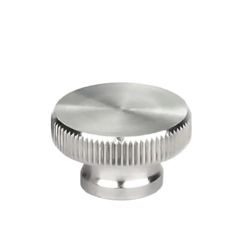 1-10 STÜCKE 304 Edelstahl Handmutter GB806 Hoher Kopf Rändelmutter Werbung Dekorativer Nagel M2 M2.5 M3 M4 M5 M6 M8 M10(Blind hole,M8 1PC) von HEXHUASR