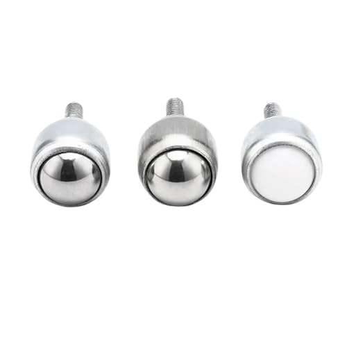1 Stücke Roller Ball Universal Rad Mit Stange CY-12D/19D/25D/25F/40F Metall Swivel Ball Caster rad Möbel Hardware Zubehör(CY-40F,POM ball) von HEXHUASR