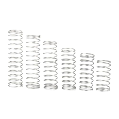 10 teile/los 1,0mm Edelstahl Micro Kleine Druckfeder OD 5-15mm Länge bis 50mm(15mm,13mm) von HEXHUASR