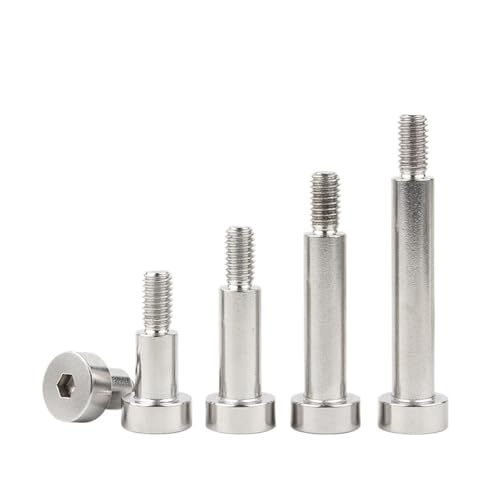 10 teile/los M3 M4 M5 M6 304 Edelstahl Hex Innensechskant Kappe Kopf Schulter Rollenlager Schraube Bolzen Hohe zug(22mm (10pcs)) von HEXHUASR