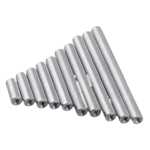2 stücke-10 stücke/lot M2 M2.5 M3 M4 M5 M6 M8 M10 * L Runde aluminium standoff spacer Stud verlängern lange mutter L = 6mm ZU 100m((L)35mm,M6 5PCS) von HEXHUASR