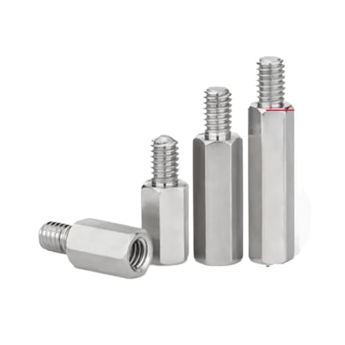 2 stücke-10 stücke/tasche M2 M2.5 M3 M4 M5 M6 M8 304 Edelstahl männlich zu Weiblich Hex Standoff Pillar Stud PCB Motherboard Spacer(X10mm(L),M2 10PCS) von HEXHUASR