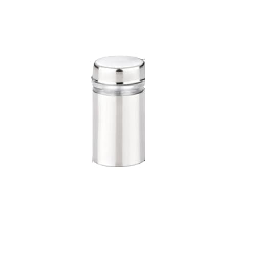 2 stücke Werbung Schrauben Schwarz Edelstahl Zeichen Abstandsschraube Glas Befestigungen Spiegel Nägel Billboard Befestigung Hardware(Sliver colour,12x30 2pcs) von HEXHUASR