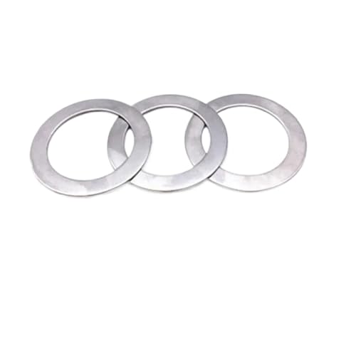 20 STÜCKE M11 M13 Edelstahl-Unterlegscheibe Ultradünne Dichtung Dünne Unterlegscheibe Dicke 0,1 mm 0,2 mm 0,3 mm 0,5 mm(13x16x0.2mm) von HEXHUASR