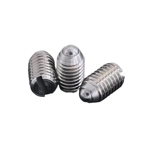 304 Edelstahl Kugelkopf Kolben Schlitzfeder Positionierung Kolbenschraube M8M10M12M16(2pcs M12X16) von HEXHUASR
