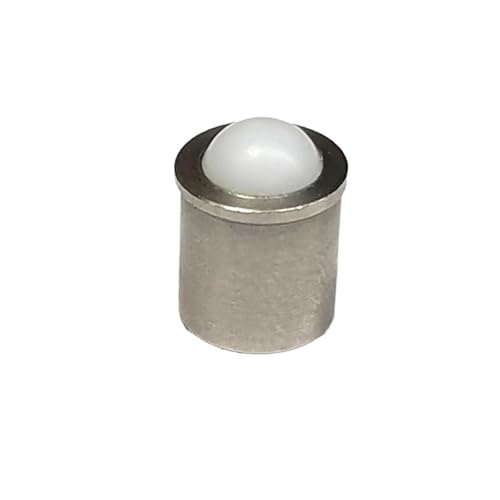 304 Edelstahl ohne Gewinde Kunststoffkopf Kugelverriegelungsfederstößel M2M3M4M5M6M8M10M12(5pcs M2X3) von HEXHUASR