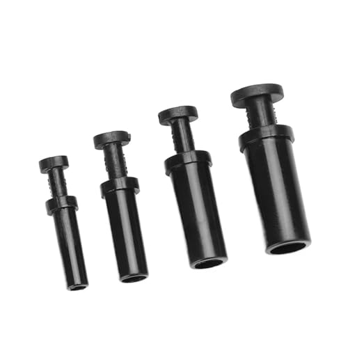 5/10 Stück pneumatische Stanzen Rohr Endkappe Stecker Stecker Luftschlauch Rohr Push-Fit-Anschluss Kunststoff PP4 PP6 8 10 4 mm 6 mm 8 mm 10 mm 12 mm(6mm(10pcs)) von HEXHUASR