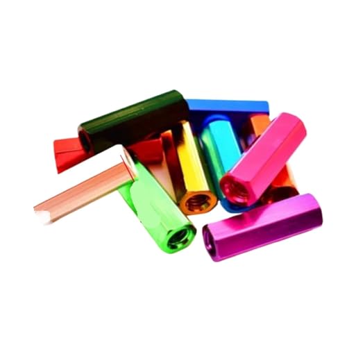 5 stücke m4 m5 m6 * 10mm bis 50mm bunte Aluminium Hex Standoff Spacer for RC Teile(Red,20mm,M5 5PCS) von HEXHUASR