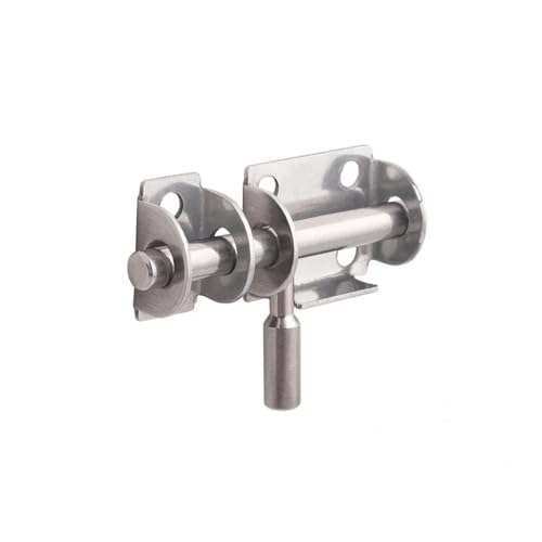 HEXHUASR 1Pc Edelstahl Türriegel Solide Schiebebolzen Riegel Haspe Home Hardware Tor Sicherheit Toilette Türschloss von HEXHUASR