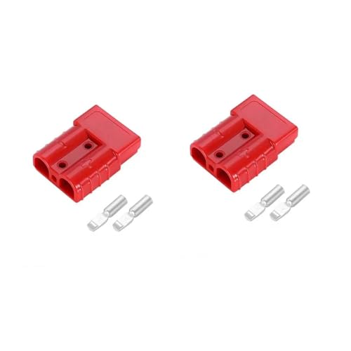 HEXHUASR 2 STÜCKE for Anderson 50A Stecker Kabel Terminal Batterie Power Connector Kit Schnellstecker Batterie Ladeanschluss HEXHUASR 2 STÜCKE for Anderson 50A Stecker Kabel Terminal Batterie Power Connector Kit Schnellstecker Batterie Ladeanschluss von HEXHUASR