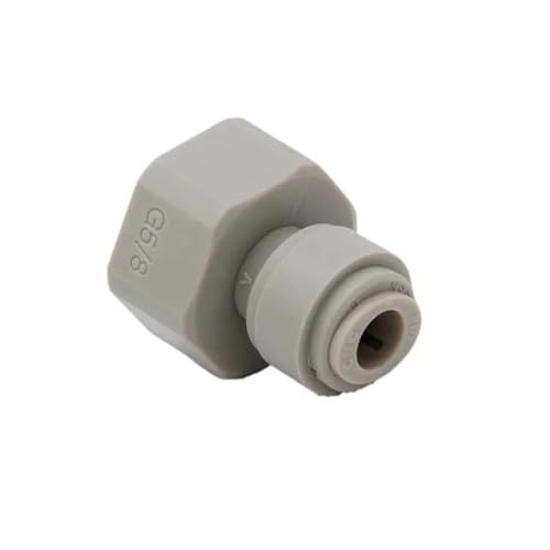 HEXHUASR 5/16" (8 mm) Push In x 5/8" passend for Zapfhähne und Fasskupplungen, selbstgebrautes Fassbier, Bier- und Gasarmaturen von HEXHUASR