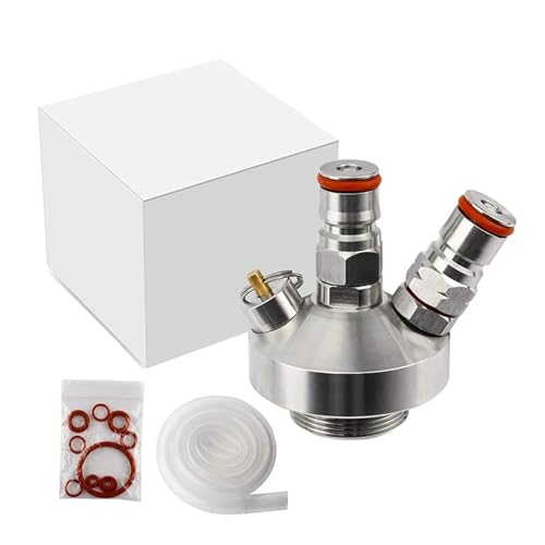HEXHUASR Mini-Fassspieß, Mini-Growler-Zapfhahnspender mit 30 cm Silikonschlauch, Perfekter Bierspieß for Party-Picknick-Treffen HEXHUASR Mini-Fassspieß, Mini-Growler-Zapfhahnspender mit 30 cm Silikonschlauch, Perfekter Bierspieß for Party-Picknick-Treffen von HEXHUASR