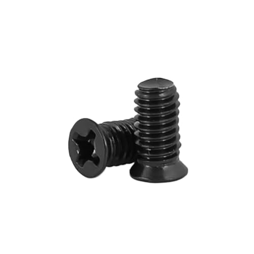 M1.4M1.6M1.7M2M2.5 Kohlenstoffstahl Schwarz Nicht-Standard Kreuz Dünne Kleine Senkkopfschraube Kleine Flachkopfschraube(M6) von HEXHUASR